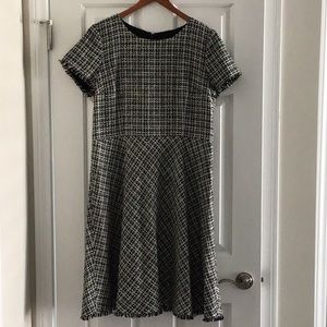 BNWT Talbots Black & Cream Dress